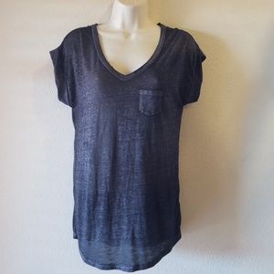 Decree Women's Heathered Black Corp Top Tee